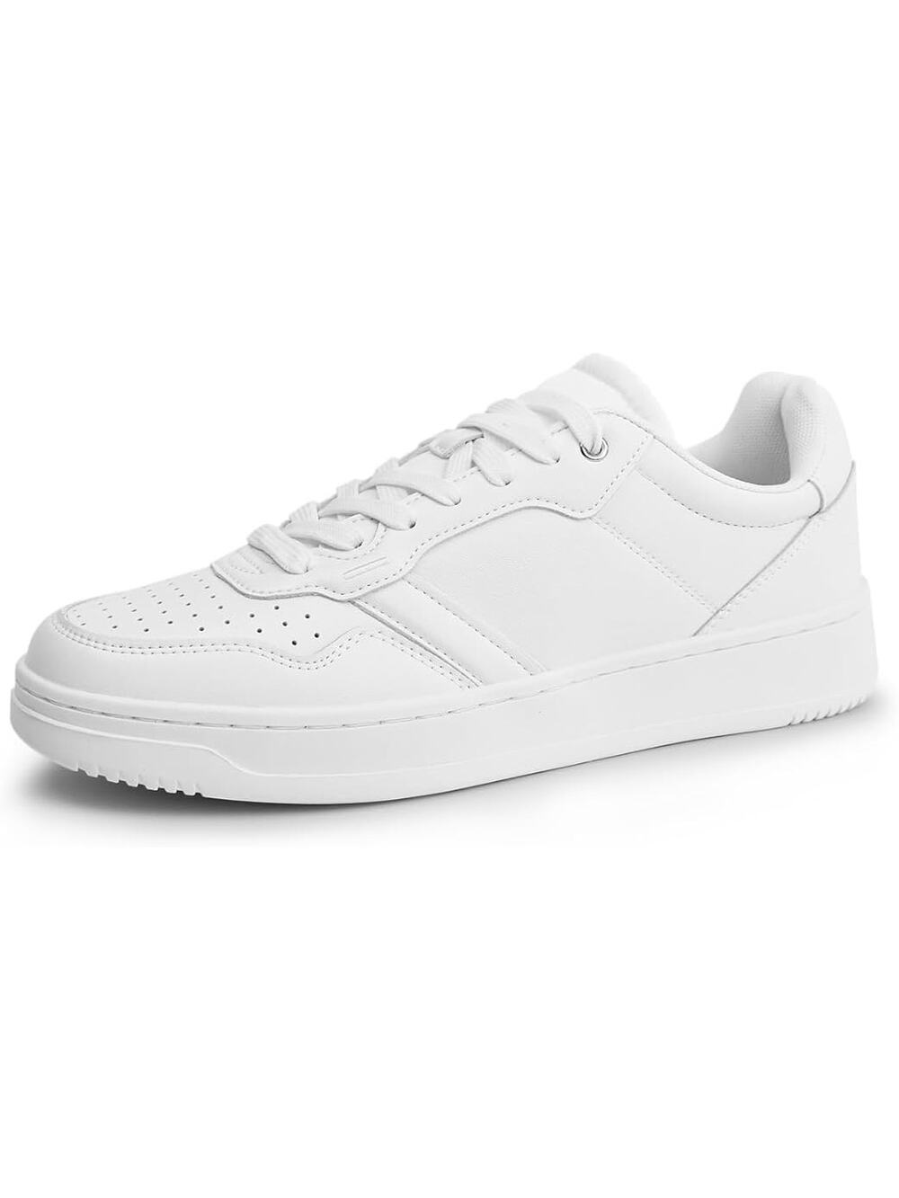 Hawkwell Men's Classic Leather Low Top Fashion Sneakers S-10